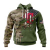 Cleveland Guardians Special Camo Design For Veterans Day