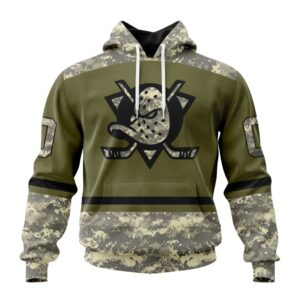 Anaheim Ducks Special Military Appreciation Design