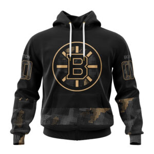 Boston Bruins Personalized Military Appreciation Design