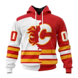 NHL Calgary Flames Personalize 2023 Home Mix Away Kits