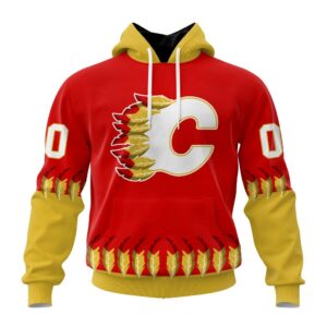 NHL Calgary Flames Special Indigenous Design