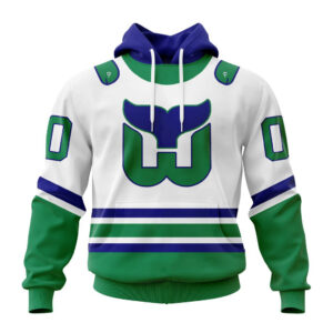 NHL Carolina Hurricanes Personalize 2023 White Whalers Kits