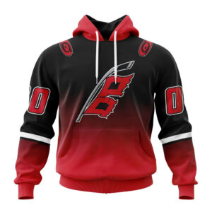 NHL Carolina Hurricanes Special Retro Gradient Design