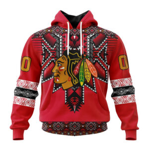 NHL Chicago Blackhawks Special Native Heritage Design