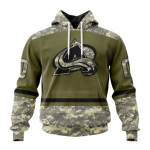 NHL Colorado Avalanche Special Military Appreciation Design