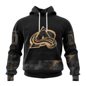 NHL Colorado Avalanche Personalized Military Appreciation Design