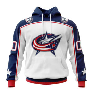 NHL Columbus Blue Jackets Personalize Away Kits