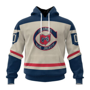 NHL Columbus Blue Jackets Special Throwback Design