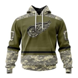 NHL Detroit Red Wings Special Military Appreciation Design