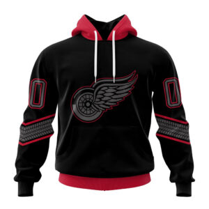 NHL Detroit Red Wings Special Blackout Design
