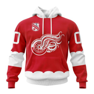 NHL Detroit Red Wings Personalized Heritage Design