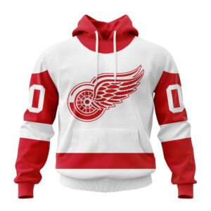 NHL Detroit Red Wings Personalized Away Kits