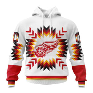 NHL Detroit Red Wings Special Design With Native Pattern