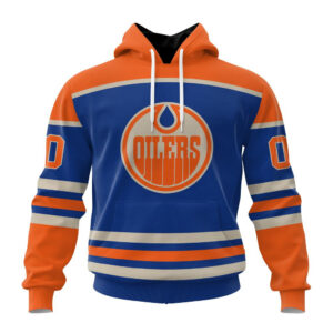 NHL Edmonton Oilers Special Throwback Design