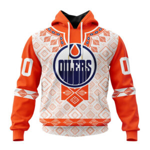 NHL Edmonton Oilers Special Native Heritage Design