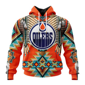 NHL Edmonton Oilers Special Native Costume Design