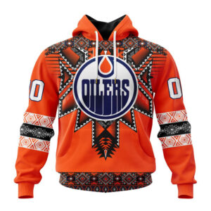 NHL Edmonton Oilers Special Native Heritage Design