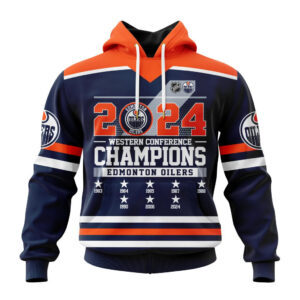 NHL Edmonton Oilers 2024 Western Conference Champions