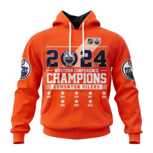 NHL Edmonton Oilers 2024 Western Conference Champions