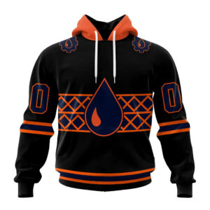 NHL Edmonton Oilers Special Blackout Design
