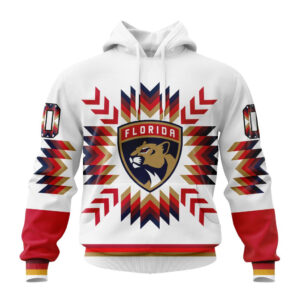 NHL Florida Panthers Special Design With Native Pattern