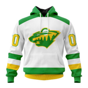 NHL Minnesota Wild Personalized Reverse Retro Design