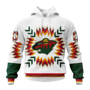 NHL Minnesota Wild Special Design With Native Pattern