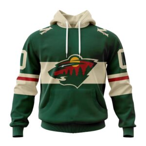 NHL Minnesota Wild 2023 Home Kits