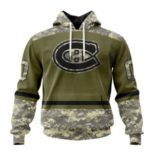 NHL Montreal Canadiens Special Military Appreciation Design