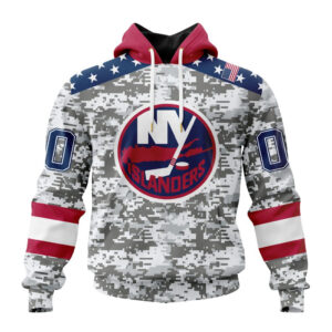 NHL New York Islanders Special Camo Design For Veterans Day