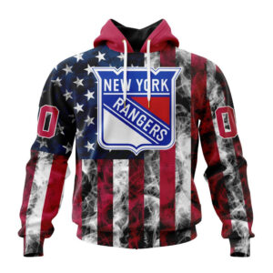 NHL New York Rangers Special Design For Independence Day The Fourth Of July