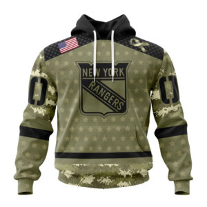NHL New York Rangers Special Camo Military Appreciation