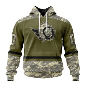 NHL Ottawa Senators Special Military Appreciation Design
