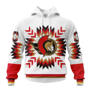 NHL Ottawa Senators Special Design With Native Pattern