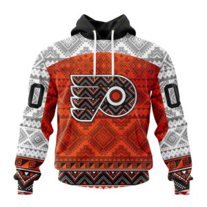 NHL Philadelphia Flyers Special Design With Native Pattern