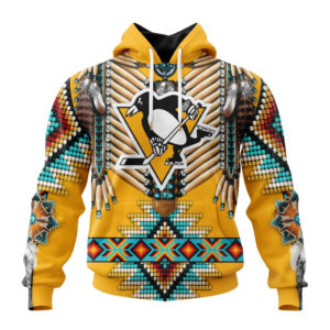 NHL Pittsburgh Penguins Special Native Costume Design