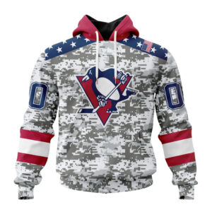 NHL Pittsburgh Penguins Special Camo Design For Veterans Day