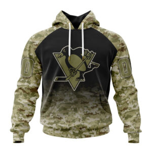 NHL Pittsburgh Penguins Special Camo Design For Veterans Day
