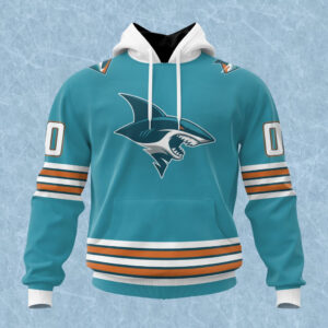 NHL San Jose Sharks Special Colour Rush Design