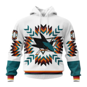 NHL San Jose Sharks Special Design With Native Pattern