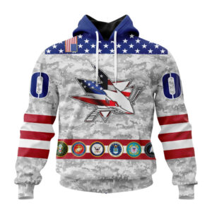 NHL San Jose Sharks Armed Forces Appreciation