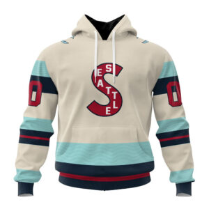NHL Seattle Kraken Special Throwback Design