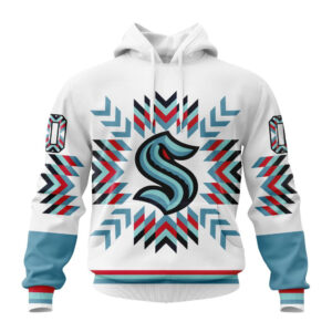 NHL Seattle Kraken Special Design With Native Pattern