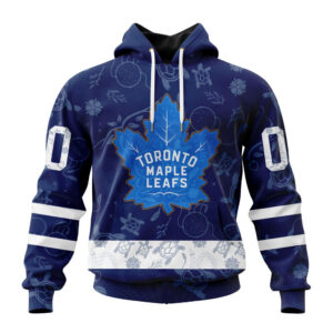 NHL Toronto Maple Leafs Special Indigenous Heritage Blue Design