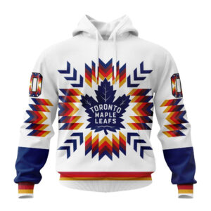 NHL Toronto Maple Leafs Special Design With Native Pattern