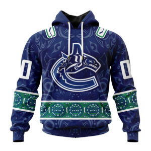 NHL Vancouver Canucks Special Design With Canadian Aboriginal Art