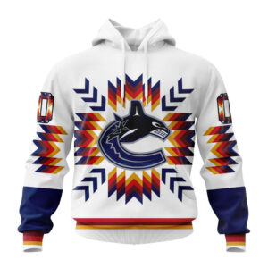 NHL Vancouver Canucks Special Design With Native Pattern