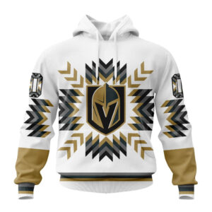NHL Vegas Golden Knights Special Design With Native Pattern