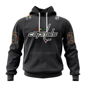 NHL Washington Capitals Personalized Black History Month Design
