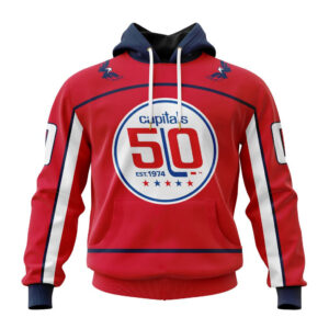 NHL Washington Capitals Special 50th Anniversary Home Kits